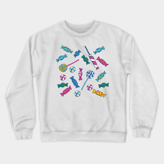 Mixed Candy Crewneck Sweatshirt by SWON Design